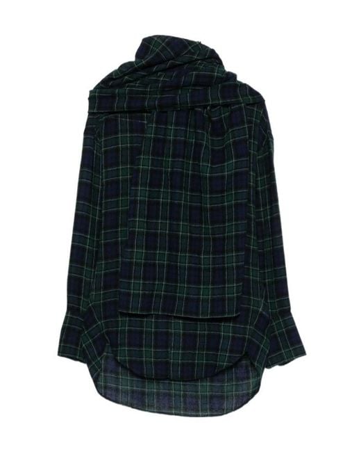 DARKPARK Blue Long-Sleeved Shirt