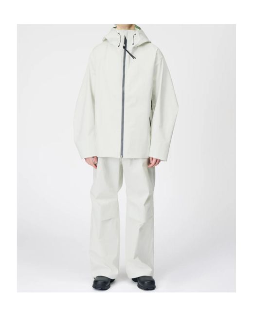 Goldwin White Hooded Jacket for men