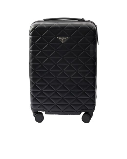 Prada Black Polycarbonate Trolley for men