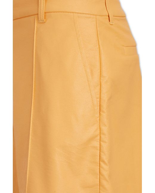 Stand Studio Orange Belt Loop Shorts