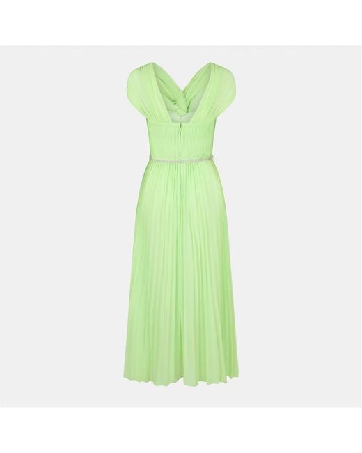 Self-Portrait Green Dress