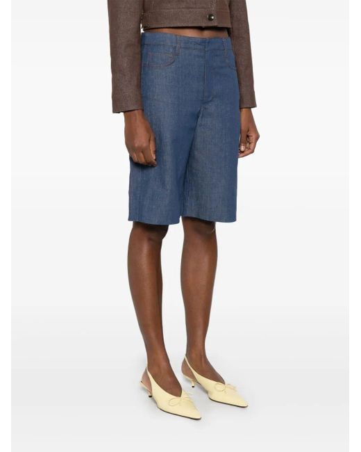 Max Mara Blue 'S 'Eric' Shorts
