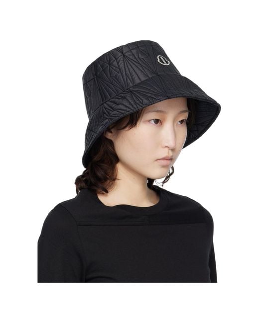 Moncler Brown Collaboration Embroidered Logo Bucket Hat for men