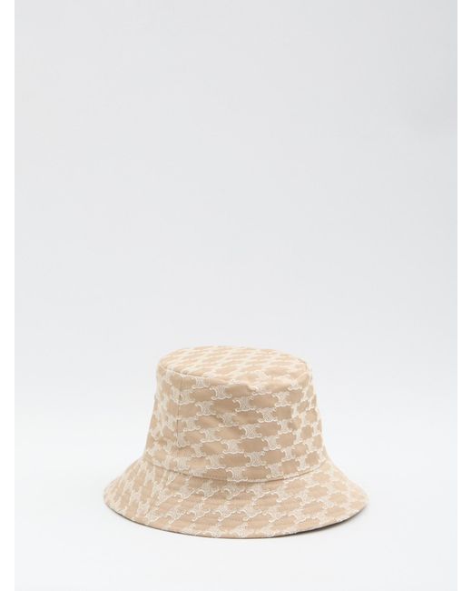 Céline Natural Logo Hat