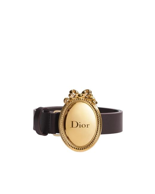 Dior Metallic Médaillon Belt