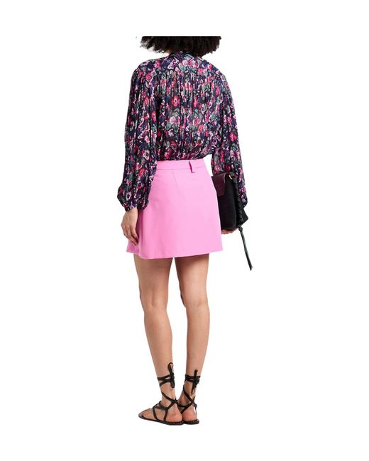 Isabel Marant Blue Silk Blouse