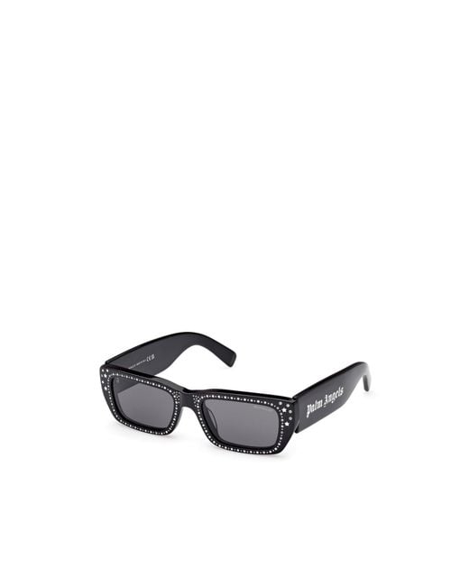 Moncler White X Palm Angels Square-Frame Sunglasses