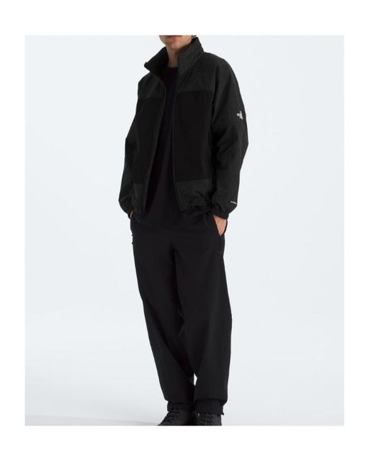 The North Face Black Grid Panel Hooded Jacket for men