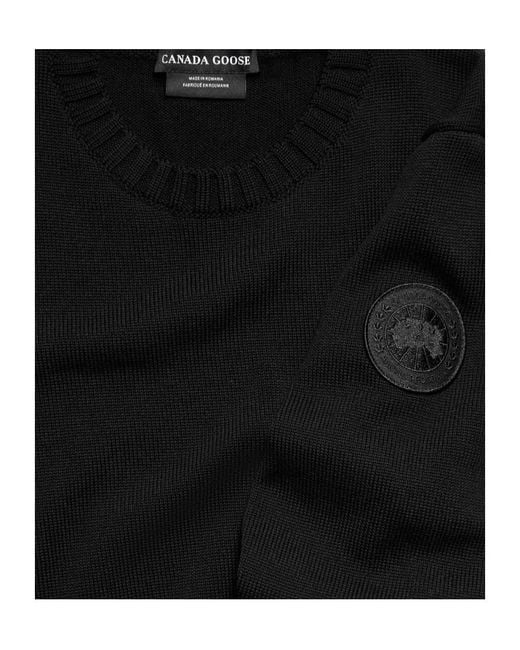 Canada Goose Black Rosseau Sweater for men