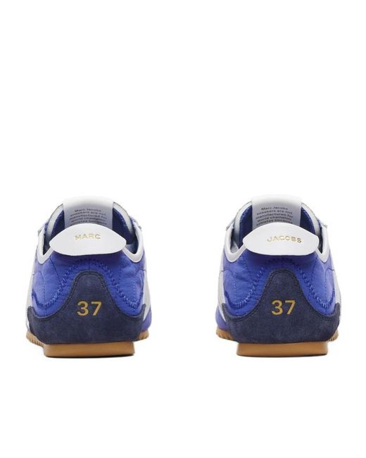 Marc Jacobs Blue Lace-Up Sneakers
