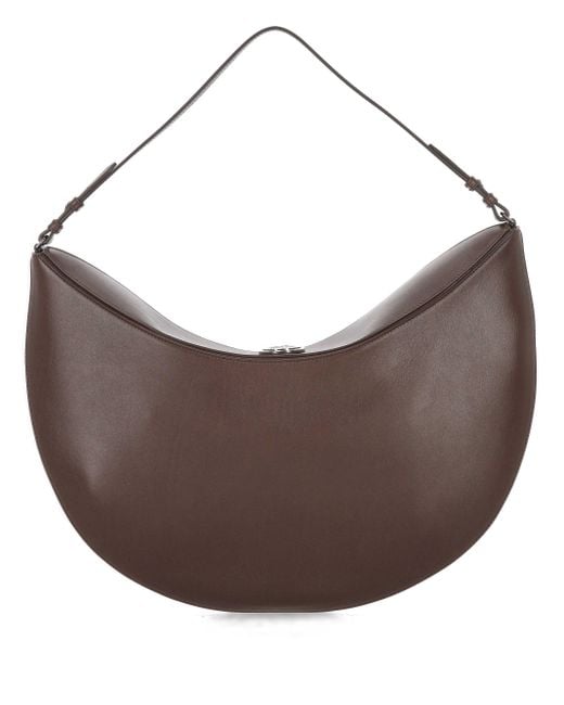 Jacquemus Brown The Ovalo Large Shoulder Bag