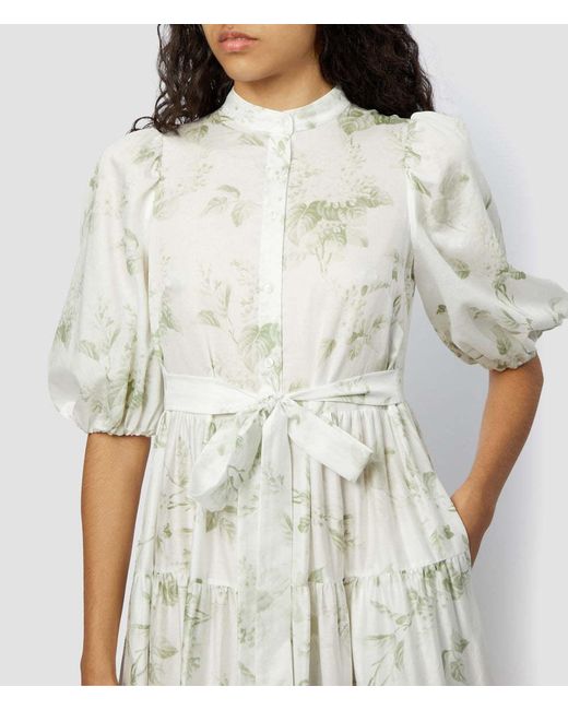 Erdem Multicolor Strap-Up Dress