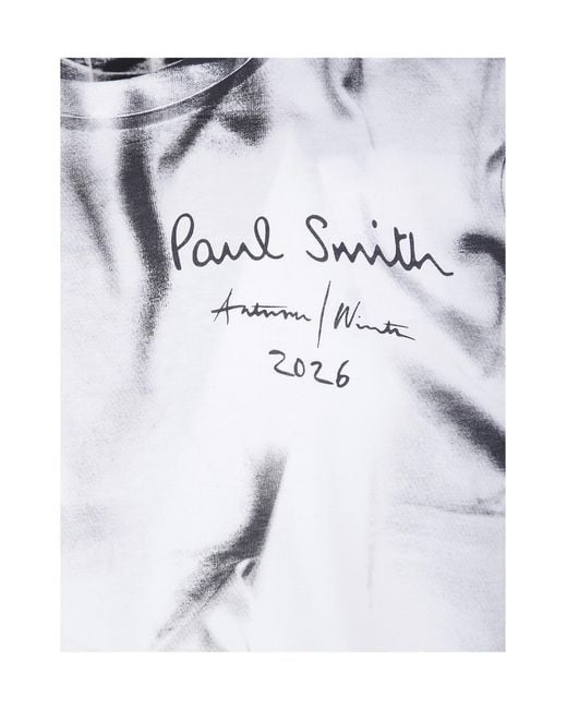 Paul Smith White Short-Sleeved T-Shirt for men