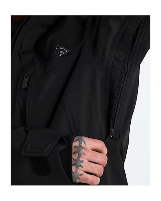 The North Face Black Zip-Up High Neck Chakal Jacket for men