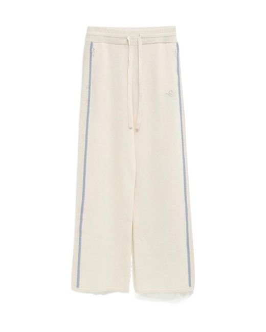 Casablanca White Drawstring Sweatpants for men