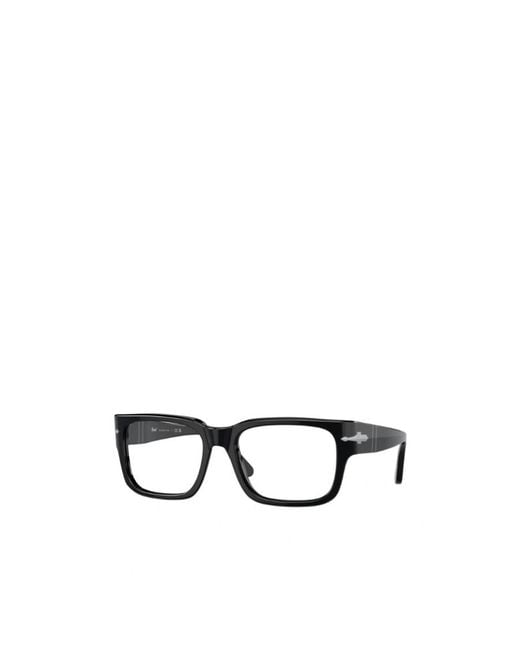 Persol White Rectangle-Frame Glasses for men