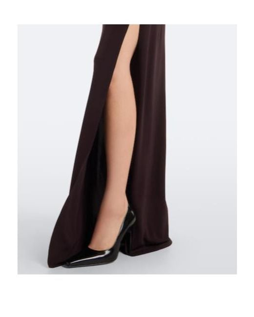 Courreges Black Jersey Gown