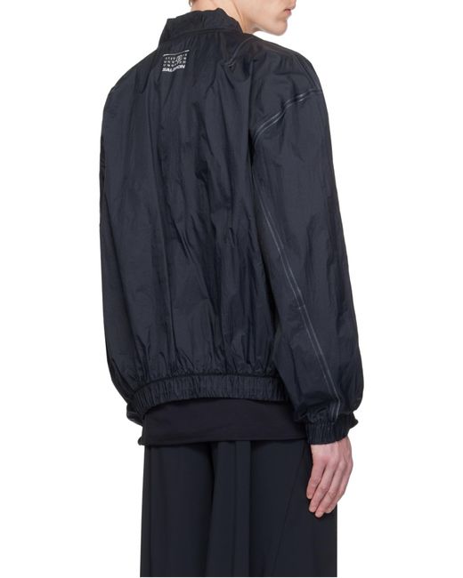 MM6 MAISON MARGIELA X SALOMON Black Waterproof Jacket for men