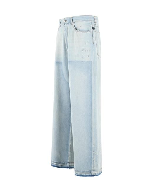 Amiri Blue Belt-Loop Jeans for men