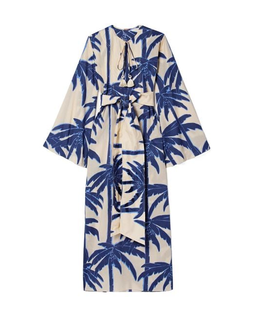 Johanna Ortiz Blue Sotaviento Dress