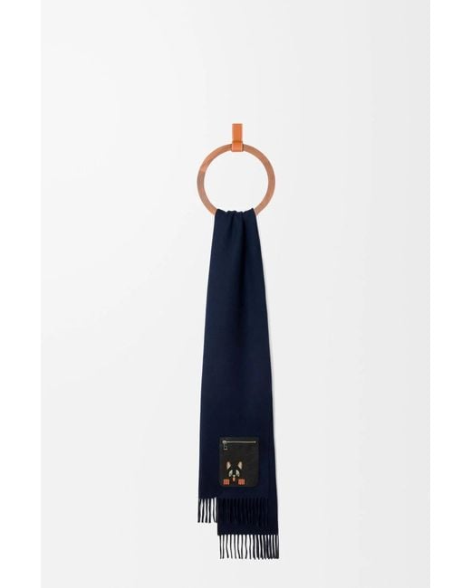 Loewe Blue Scarf