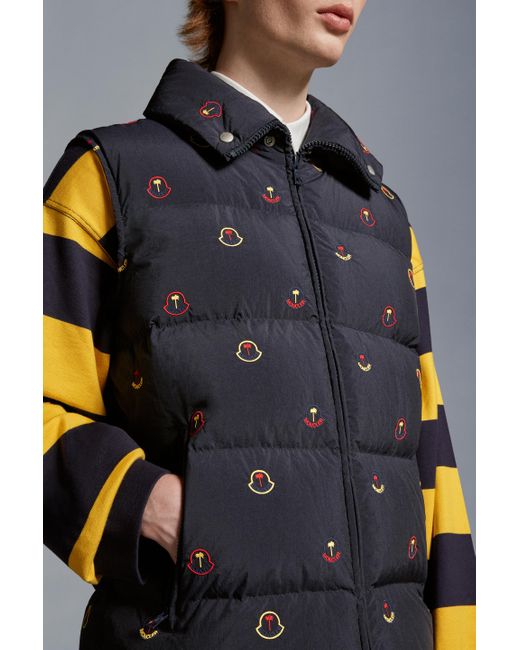 Moncler Black Rodmar Down Gilet for men
