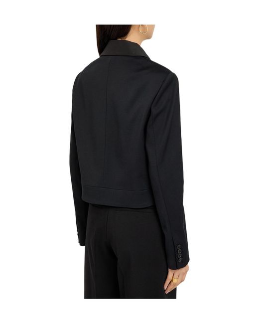 Joseph Black Stretch-Crepe Jacket