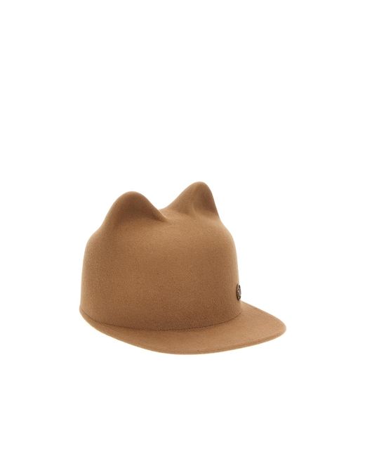 Maison Michel Brown Jamie Hat