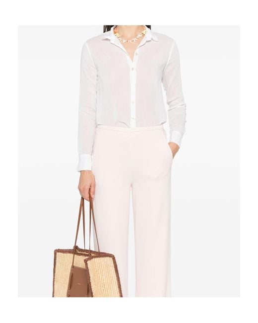 Forte_forte White Voile Shirt