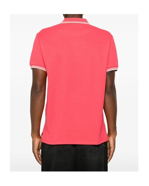 Vivienne Westwood Pink Short-Sleeve Polo Shirt for men
