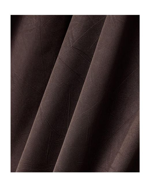 Vivienne Westwood Brown Draped-Waist Mini Dress