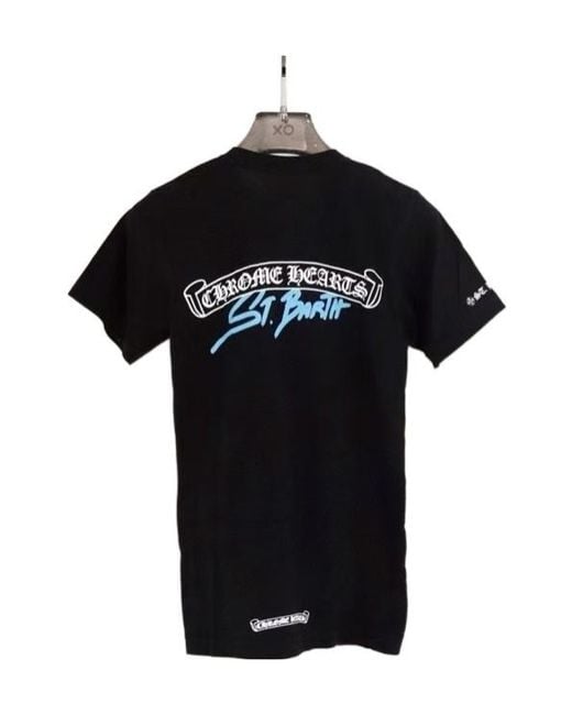 Chrome Hearts Black Short-Sleeved T-Shirt for men