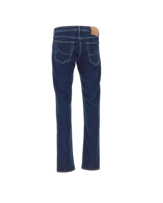 Jacob Cohen Blue Slim-Fit Jeans for men