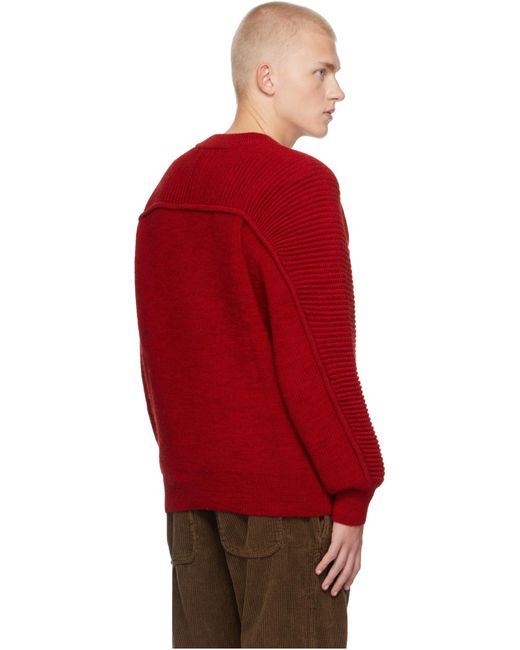 Isabel Marant Red Acolin Sweater for men