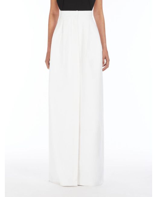 Max Mara White Long Skirts