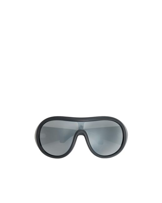 Moncler Gray Thyra Oval Sunglasses for men