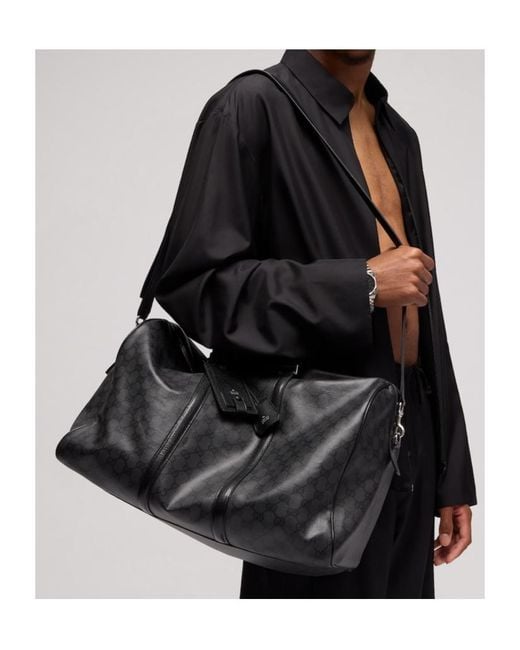Gucci Black Essence Classic Medium Duffle Bag for men