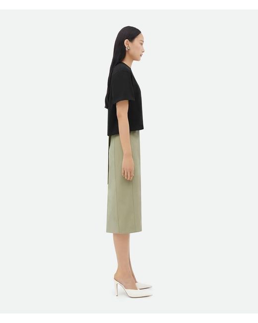 Bottega Veneta Black Loose Version Short-Sleeved T-Shirt