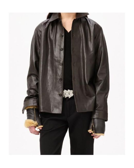 Our Legacy Black Welding Shirt for men