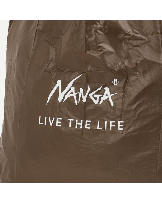 NANGA Brown Foldable Handbag for men