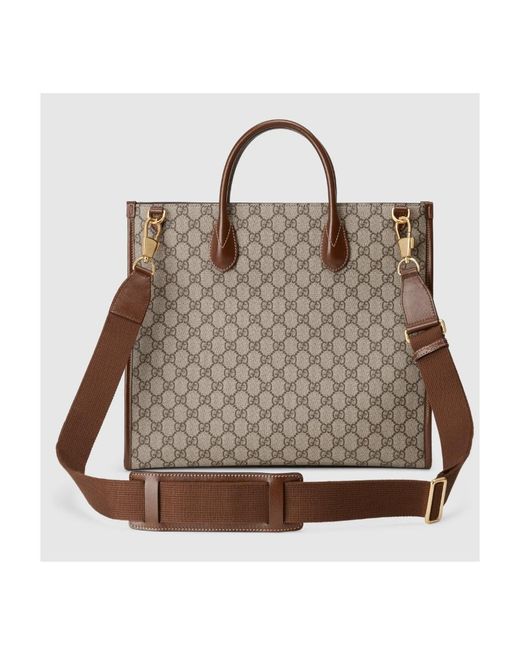 Gucci Multicolor Gg Supreme-Print Small Tote Bag for men