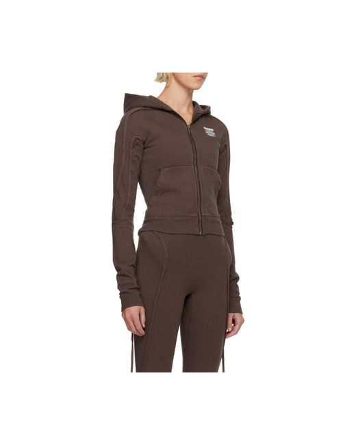 OTTOLINGER Brown Zip-Up Hoodie