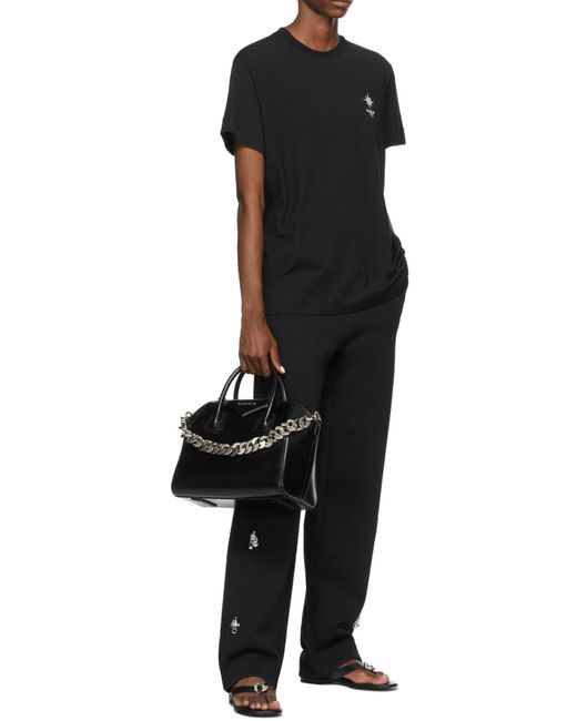 Givenchy Black Graphic Print T-Shirt
