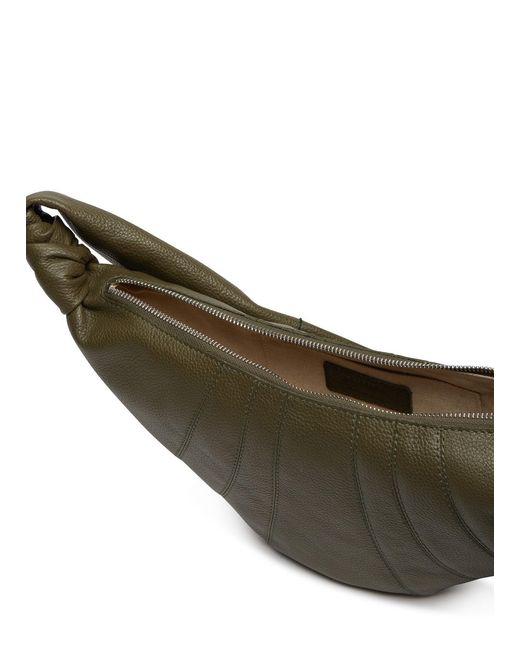Lemaire Metallic Small Croissant Shoulder Bag