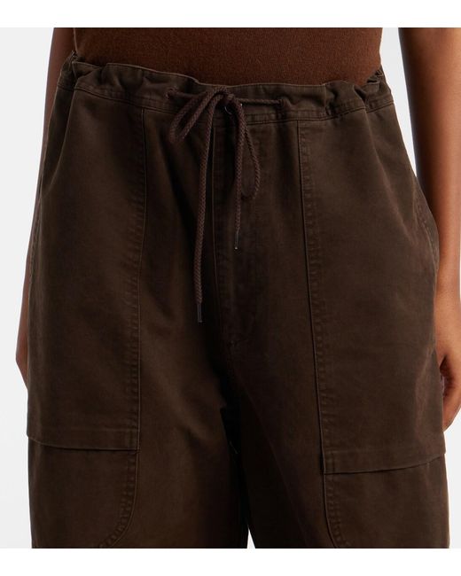 Entire studios Brown Cotton Cargo Pants