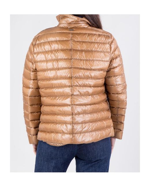 Herno Brown Padded Down Jacket