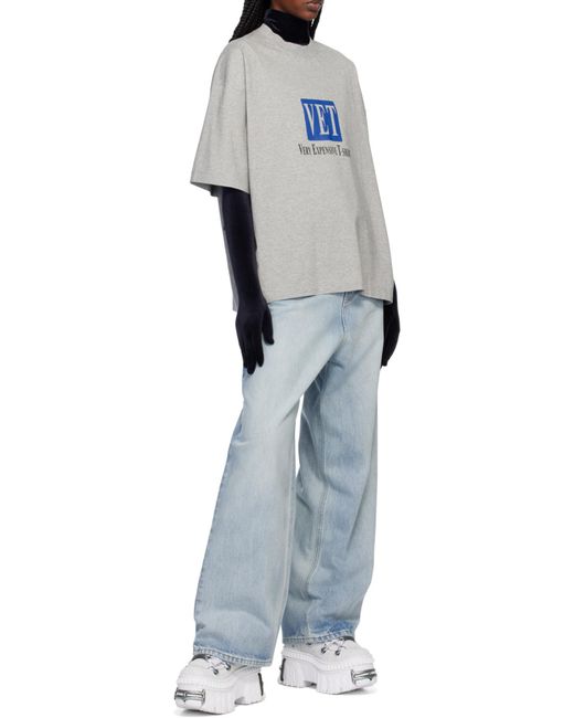 Vetements White X New Rock Platform Sneakers for men