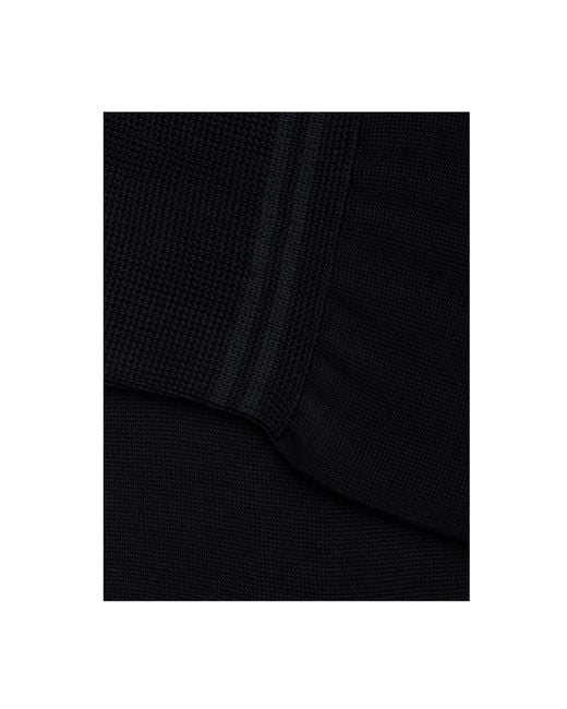 Zegna Black Cotton Socks for men