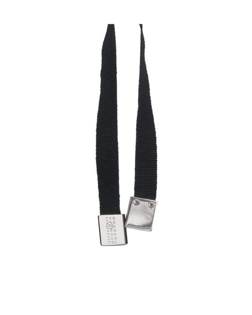 MM6 by Maison Margiela Multicolor Bow-Detailed Embellished Necklace