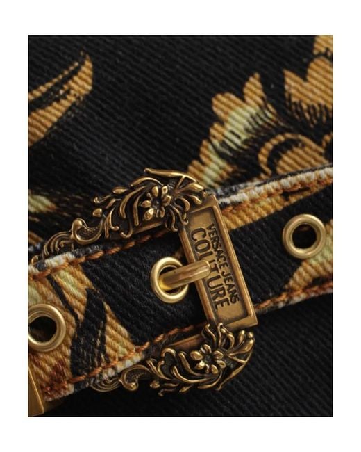 Versace Jeans Multicolor Baroque Printed Skirt